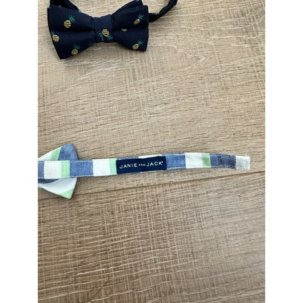 Janie & Jack Baby Boys Bow Tie Set